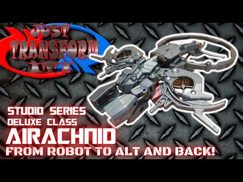 JUST TRANSFORM IT!: Studio Series Deluxe Airachnid (TF One)