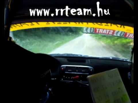 Veszprém rally 2011 RTE Bartha Aurél & Pannuska Dávid 1.gyors
