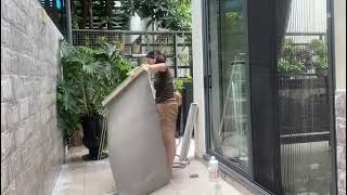 Chia sẻ cách vệ sinh rèm cầu vồng