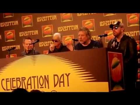 Thumbnail for Led Zeppelin Celebration Day  interview New York 10/09/2012 by Robert Plant, Jimmy Page, Led Zeppelin