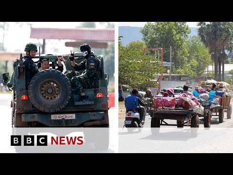 Video | Thailand and Cambodia launch fresh strikes in ongoing border dispute | BBC News