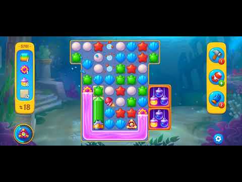 Fishdom - Play Level 5761 - Duration 2 Minutes and 1 Second