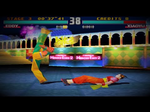 Eddy with Hwoarang Best Moves Gameplay - Tekken 3 (Arcade Version (Remake)