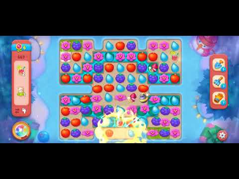 Gardenscapes Level 669 [Hard Level] [No booster]