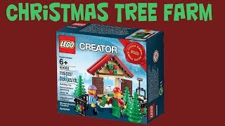 preview picture of video 'Lego Creator Christmas Tree Farm Animated Review'
