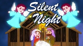 Silent Night Holy Night Song | Christmas Songs for Children | Animated Rhymes For Children