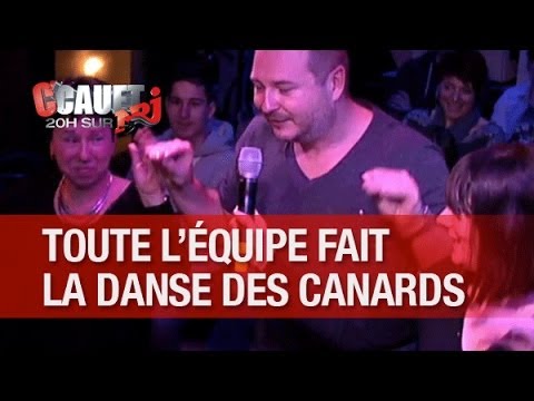 Toute l'équipe fait la danse des canards avec la maman de Marion !  - C'Cauet sur NRJ