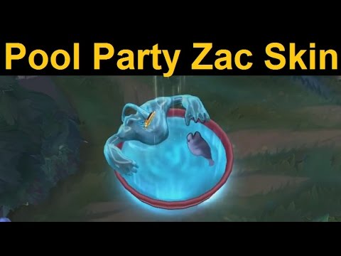 Pool Party Zac Skin Spotlight - All 3 Zac Mains Rejoice