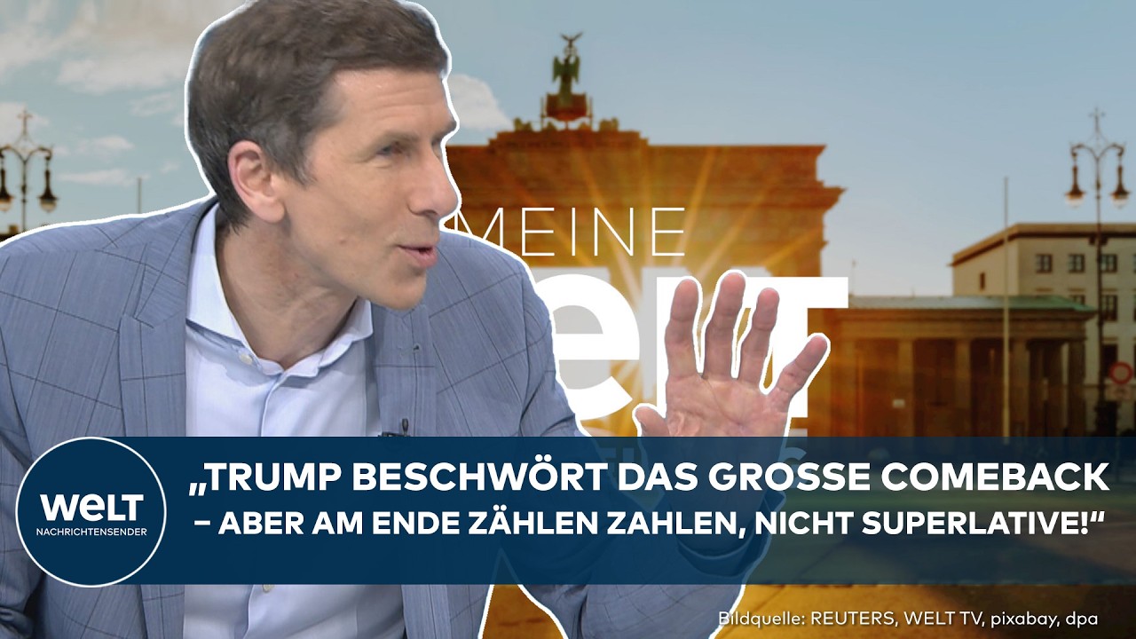 MEINUNG: Donald Trump verspricht "Goldenes Zeitalter" in XXL-Rede! | Holger Zschäpitz