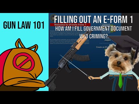 Gun Law 101: How to Fill Out an ATF Form 1 Online to Register a Braced Pistol