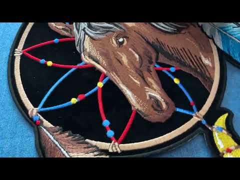 Horse Dreamcatcher Iron On Patch PL7130
