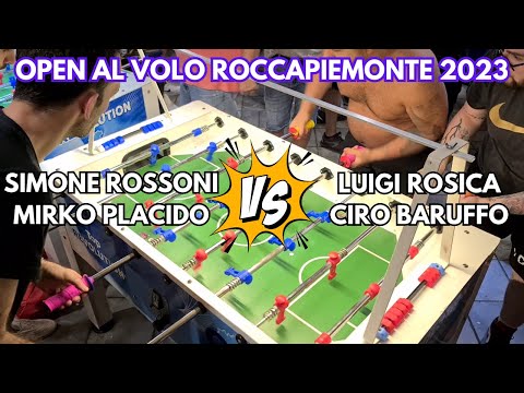 Rossoni - Placido Vs Rosica - Baruffo | Open al Volo di Roccapiemonte 2023