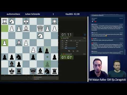 #Schach FM Makan Rafiee bringt GM Ilja Zaragatski Benoni bei