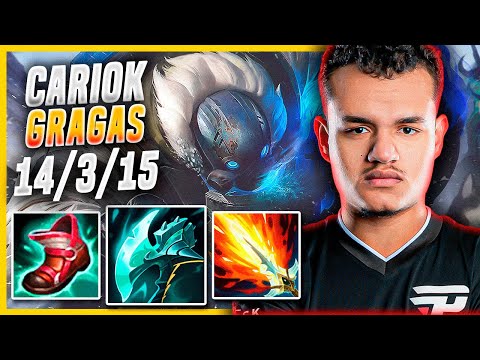 Cariok Gragas Jungle vs Poppy - BR Master Patch 11.7