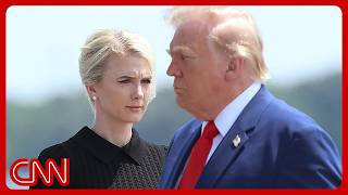 Natalie Harp once rode in the trunk of an SUV to join Trump at court