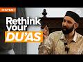 Ask Allah To Change YOU Instead LATEST Khutbah By Dr Omar Suleiman