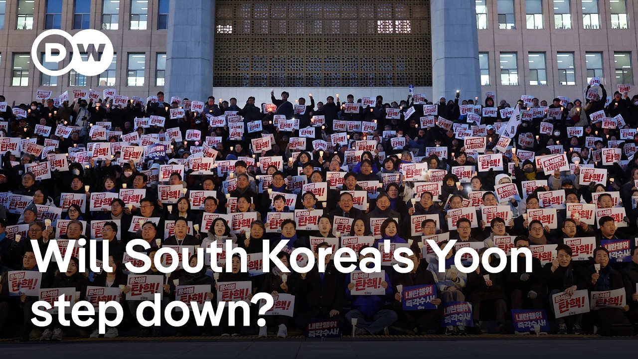 South Korea update: Protesters demand demise of President Yoon | DW News