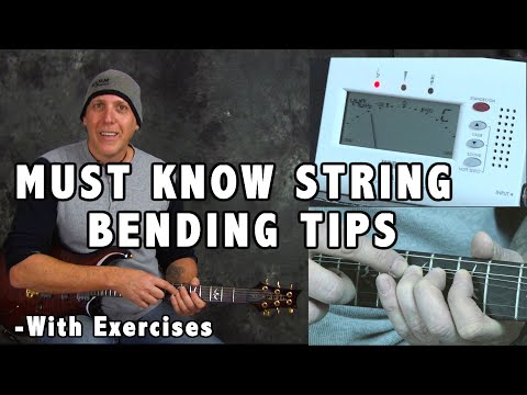 Must Know Guitar String Bending Tips with exercises - Learn To Solo