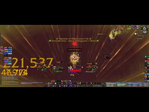 Demonology Warlock POV - Maiden of Vigilance Heroic Kill