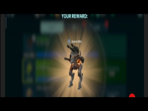 War robot getting my ardent blitz