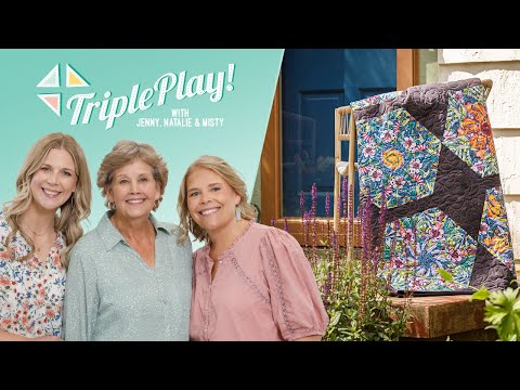 Triple Play: How to Make 3 NEW Kaleidoscope Quilts - Free Quilting Tutorial
