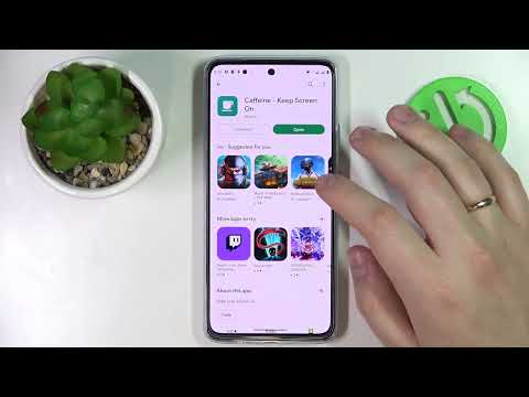 How to Change Screen Timeout to Never in MOTOROLA Moto G72 – Caffeine App