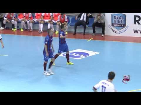 REAL RIETI vs ACQUA e SAPONE highlights 16 02 2014