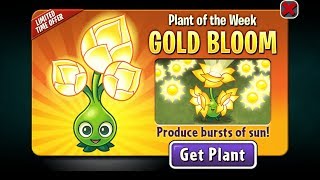 Plants Vs Zombies 2 Battlez Week 22 Over 1.6 Mill No Premium Loadout (Gold Bloom)