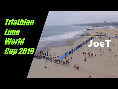 ITU Triathlon Lima World Cup 2019 - Women - Drone footage