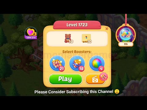 Matchington Mansion Level 1723, Level1724 & Level 1725 - iOS/Android