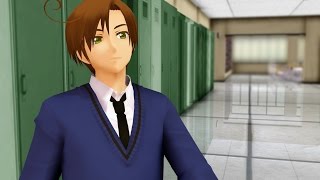 [MMD] Hetalia - Can We Kiss? (SpaMano) + Motion DL