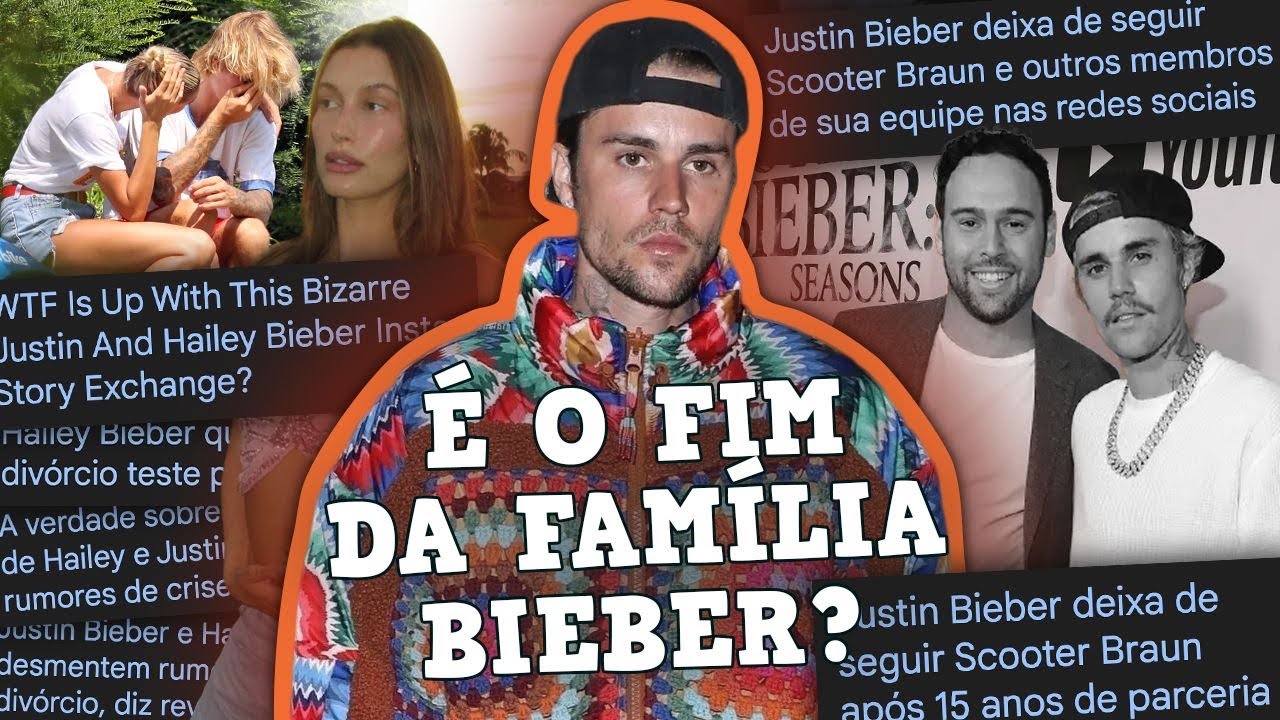 JUSTIN BIEBER E HAILEY EM CRISE? Rumores de divórcio, chuva de unfollow e mais…