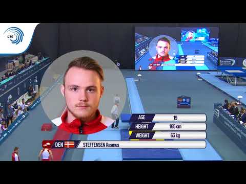 Rasmus STEFFENSEN (DEN) - 2018 Tumbling European silver medallist