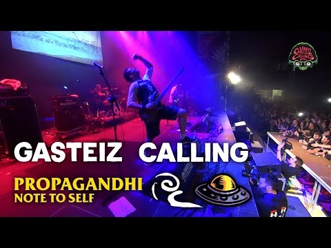Propagandhi "Note to Self" @ Gasteiz Calling 2018