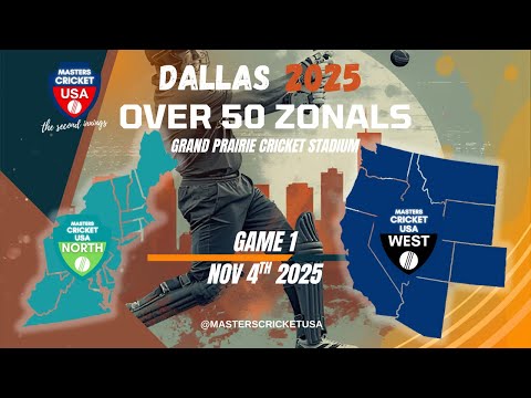 Masters Cricket USA Over 50 Zonals Final