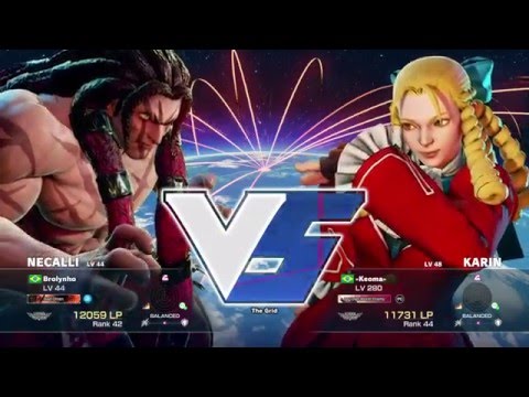 SFV - Brolynho (Necalli) Vs -Keoma- (Karin)