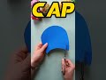 Diy Paper Cap Paper Cap Craft Origami Cap Craft Diy Craft 4k Ytshorts 100 Youtubevirelvideo