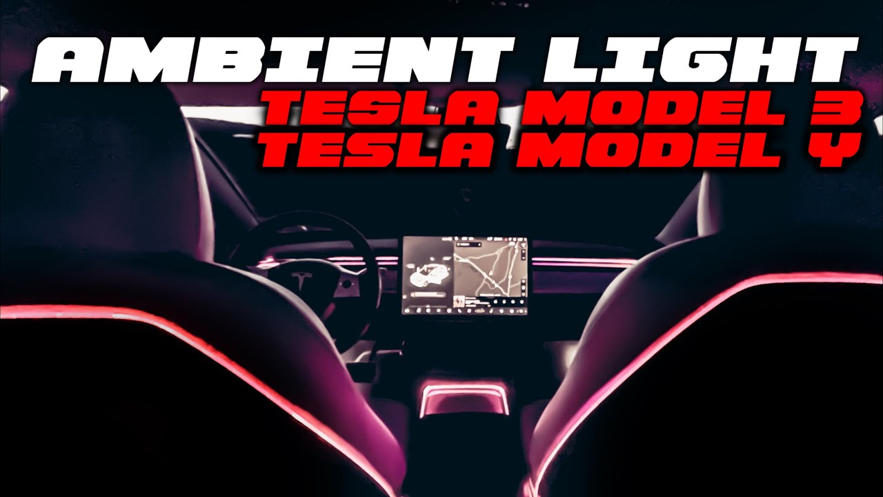 Nachrüstung einer farbigen Ambientebeleuchtung - Model 3 Technik - TFF  Forum - Tesla Fahrer & Freunde