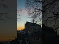 Sun Rising Behind Hooglandse Kerk Leiden Netherlands Timelapse Sunrise Church