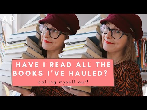 Have I Read All The Books I've Hauled? 📚Calling Myself Out!