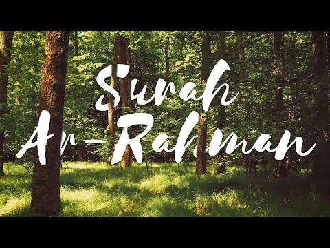The Beneficent: Surah Rahman سورة الرحمن [Shaykh Mahmoud Fawzy]