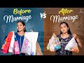 Before Marriage VS After Marriage ️ Allari Aarathi Videos Comedy Videos Trending Funny