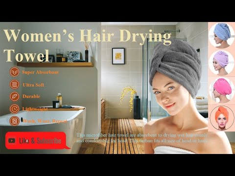 Women’s Hair Drying Towel