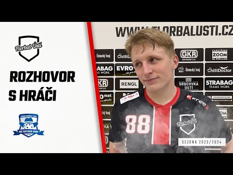 Rozhovory po utkání: Florbal Ústí - FBŠ Hummel Hattrick Brno 3:2pn