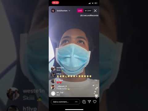 Loski fresh home Instagram live video (2021)