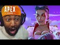 VALORANT Player Reacts to Apex Legends (Launch Trailers)