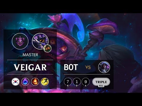 Veigar Bot vs Kai'Sa - KR Master Patch 9.19