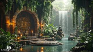 528Hz Zen Meditation Music | Spiritual Healing Music in Relaxing Forest Sanctuary for Mental Clarity