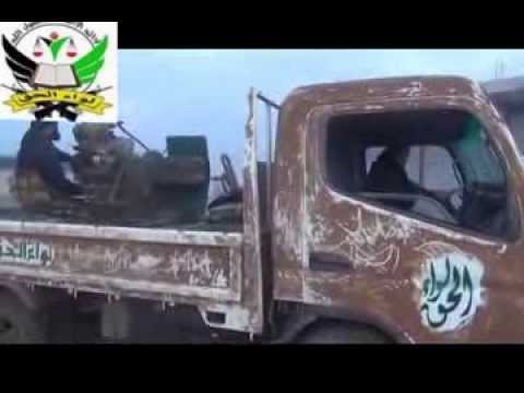 استهداف حاجز مشفى جاسم الوطني في ريف درعا بواسطة رشاش 23 من قبل لواء الحق