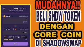 Download lagu Cara Transaksi CORE Coin di ShadowSwap mp3 Download lagu Cara Transaksi CORE Coin di ShadowSwap mp3